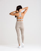 بنطال Move Seamless Leggings | بني رمادي مارل